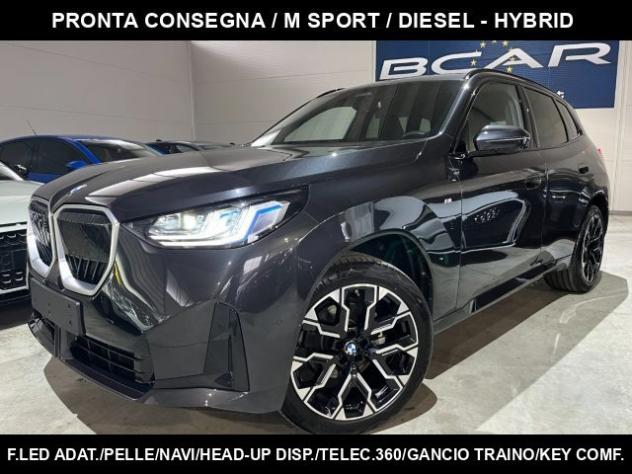 BMW X3 xDrive20d 48V MSport "20 M Sport Pro /Pelle/Gancio rif. 23938710
