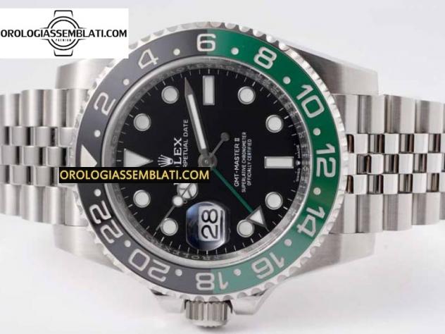 Rolex Replica GMT MASTER II 126720 904L SS 1:1 MIGLIOR EDIZIONE SUL BRACCIALE JUBILEE 3285 - Foto 8