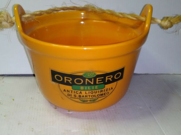ciotola pubblicitaria in terracotta o ceramica dipinta - Foto 2