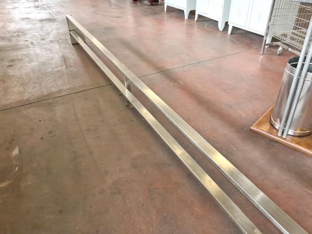 scaffale/gancera per salumeria usata - Foto 2