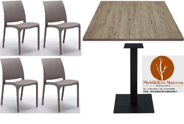Set Varese Sedie Tavoli Arredamento Ristorante Bar Pub Pizzerie