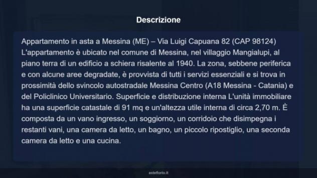 Immobile in asta di 91 m² in vendita a Messina - Foto 11