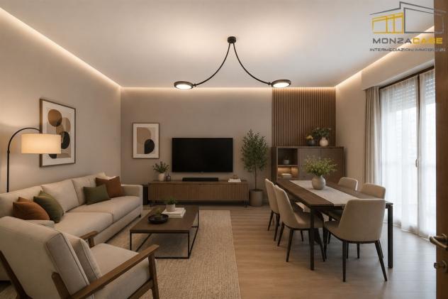 Ampio tre locali di 100 mq in elegante contesto con giardino condominiale - Foto 7