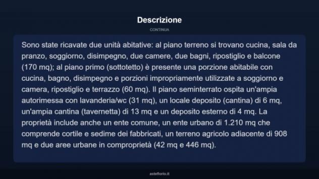Immobile in asta di 284 m², box auto in vendita a Sciolze - Foto 10