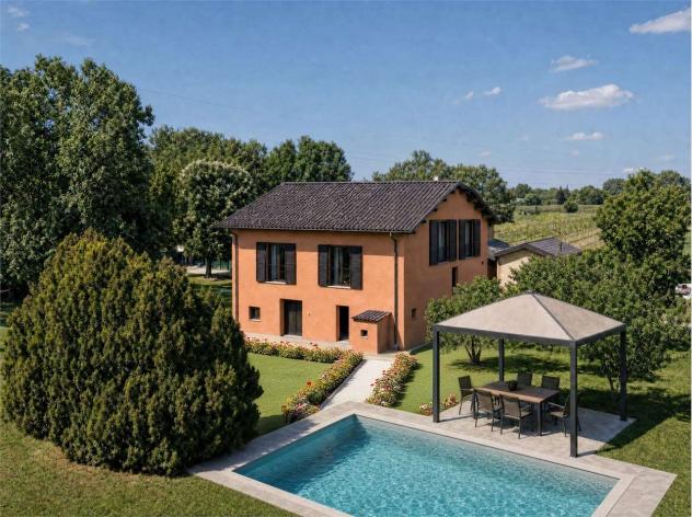 VA0312 - CARPI, SANTA CROCE - RUSTICO CON PARCO di 14.000 mq, POSSIBILE BIFAMILIARETRIFAMILIARE