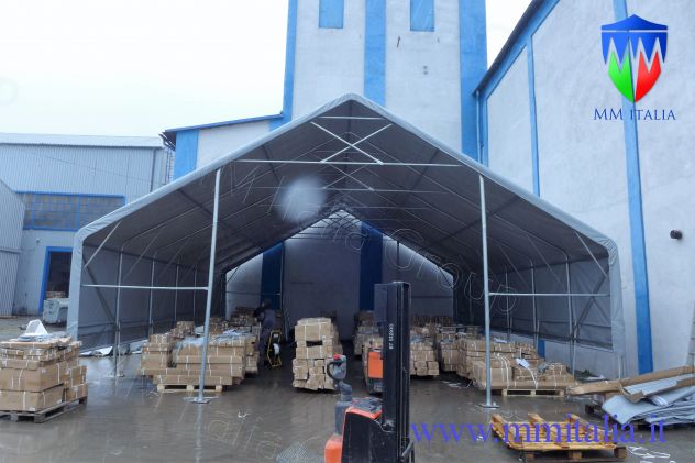 Coperture Strutture Amovibile 10 x 20 x 5,7 mt. a Cuneo - Foto 9