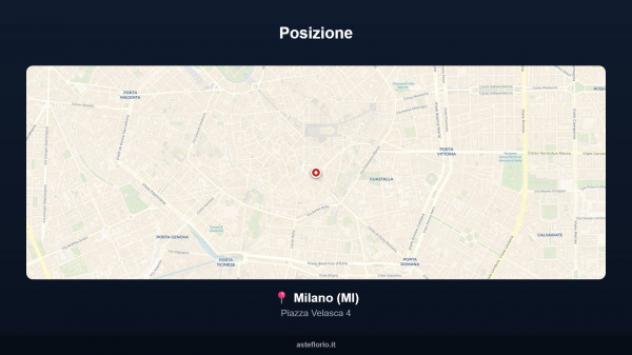 Immobile in asta di 1500 m² in vendita a Milano - Foto 2