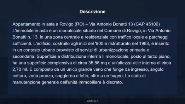 Immobile in asta di 36 m² in vendita a Rovigo - Foto 9