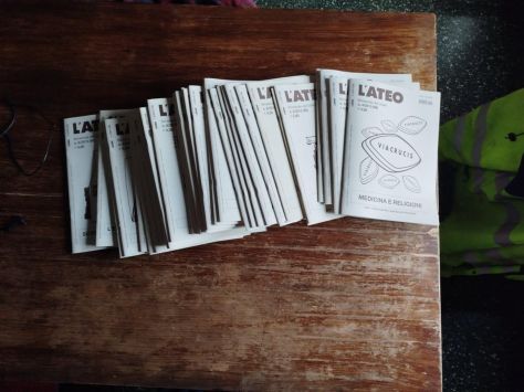L'ateo, vari numeri
