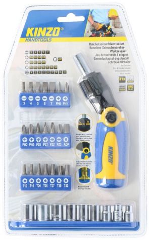 Set cacciavite snodabile con punte marca Kinzo -ARTICOLO NUOVO -