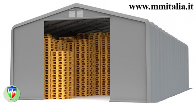 Tendostrutture Tendoni Uso Provvisorie e temporanee 8,0 x 12,0 x 3,0 pvc 720 - Foto 2