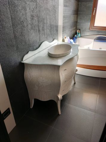 Mobile bagno barocco bombato nuovo - Foto 7