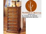 Mobili Classici Terni Cassettiera Legno 7 Cassetti Stile Arte Povera cod 10603