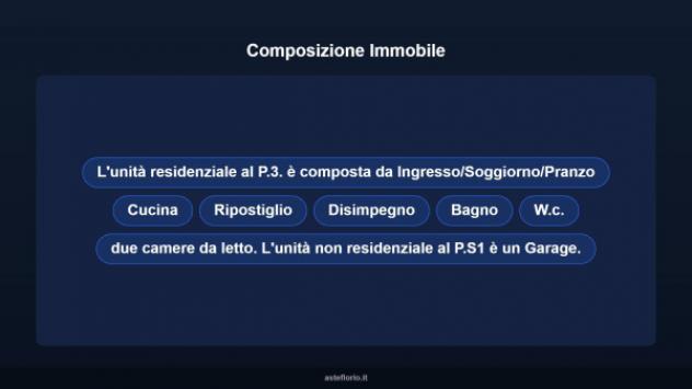 Immobile in asta di 133 m² con più di 5 locali e box auto in vendita a Bastia Umbra - Foto 11