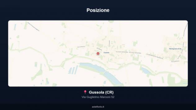 Immobile in asta di 163 m² con più di 5 locali in vendita a Gussola - Foto 16