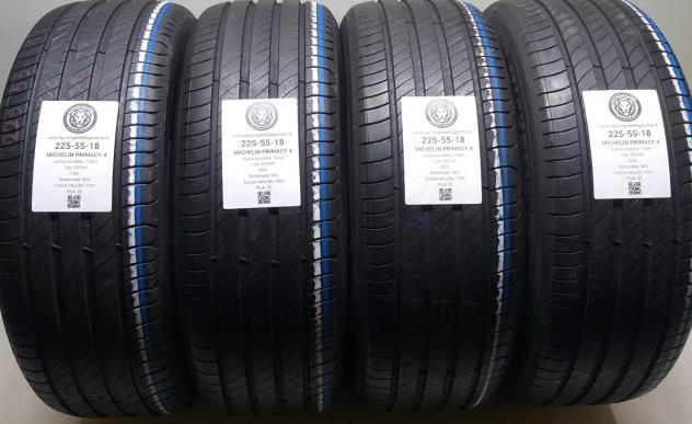 4 GOMME 225 55 18 MICHELIN A73461