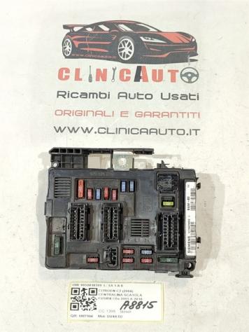 SCATOLA PORTA FUSIBILI CITROEN C2 1° Serie 9650618580 DV4ATD diesel 1398 (0305)