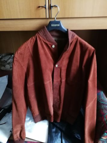 giubbotto uomo scamosciato vera pelle made in ITA