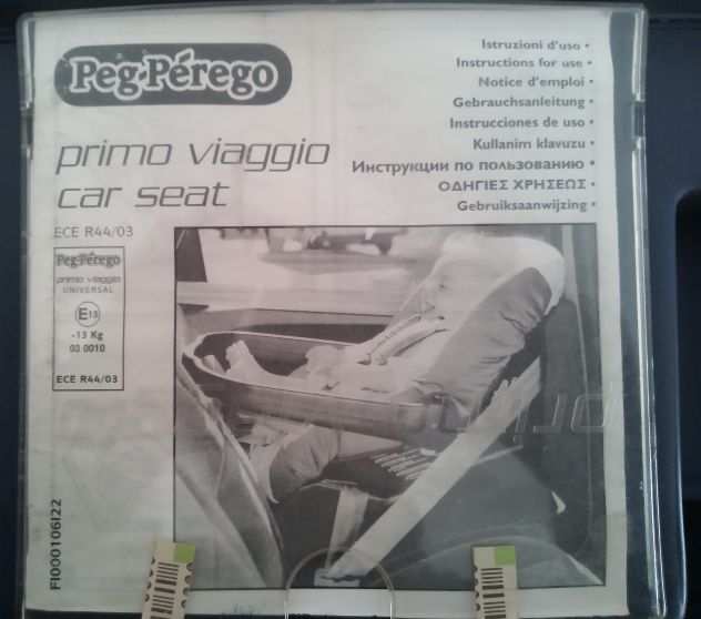 Seggiolino Peg Perego Primo Viaggio da 0 a 13 kg. - Foto 7