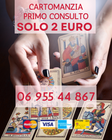 Consulto a solo € 2 con 10 minuti gratis… Cartomanti dell’Amore