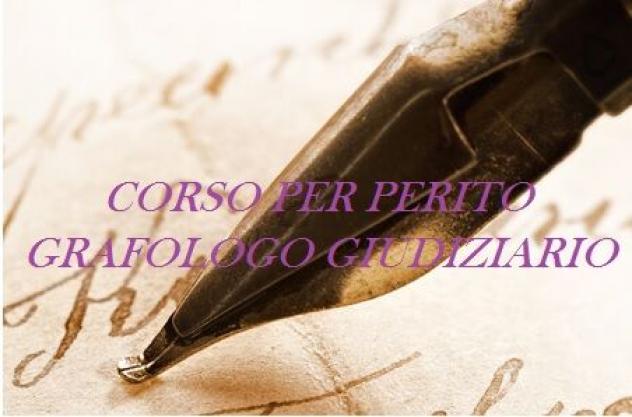 corsoPerito Grafologo Giudiziario