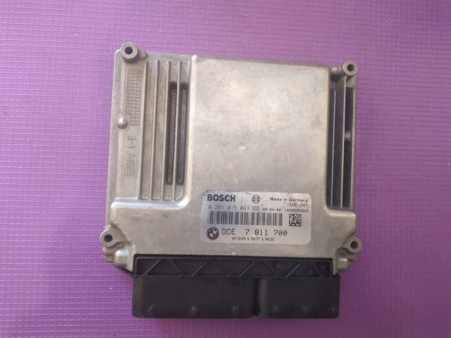 Centralina Motore BMW 0281015043 ECU Centralina BMW E87 2.0 Diesel 7811700-01 0