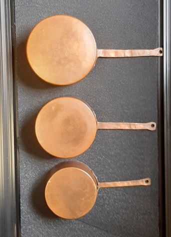 PENTOLE IN RAME / STAGNATO MAI UTILIZZATI DA ARREDAMENTO E DA CUCINARE - Foto 5