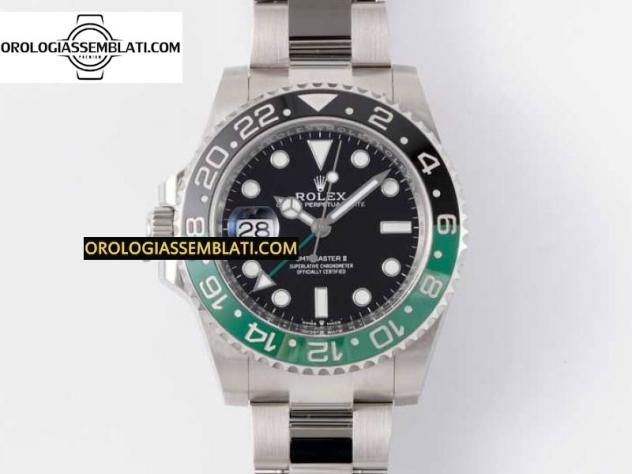 Rolex Replica GMT MASTER II 126720 904L SS 1:1 MIGLIORE EDIZIONE SUL BRACCIALE OYSTER 3285