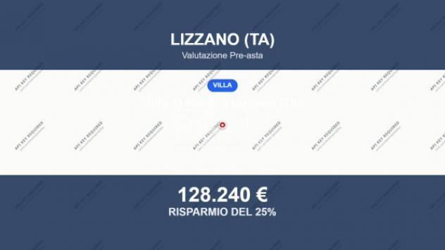 Immobile in asta di 312 m², box auto in vendita a Lizzano