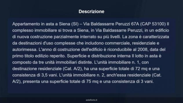 Immobile in asta di 72 m² in vendita a Siena - Foto 8
