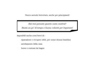 Corsi di sartoria