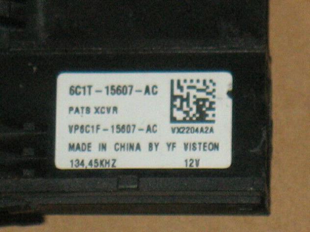 Blocchetto chiave ford transit 2.2 6c1t-15607-ac vp6c1t-15607-ac - Foto 2