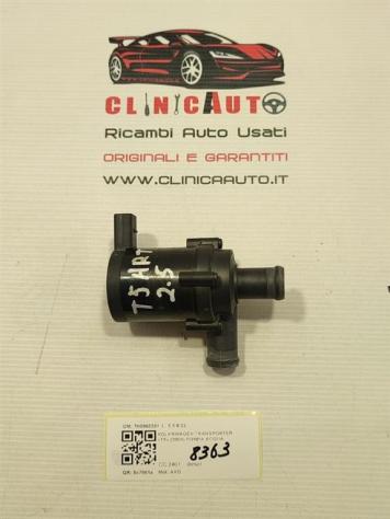 POMPA ACQUA VOLKSWAGEN Transporter T5 Serie 7H0965561 AXD diesel 2461 (0309) - Foto 2