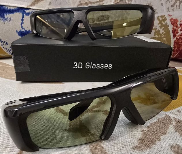 Samsung 3D Glasses SSG-3100GB occhiali 3D attivi ( batterie a bottone ) - Foto 10