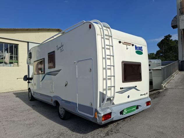 CAMPER MCLOIUS DUCATO MANSARDATO 7 POSTI DOPPIA DINETTE CLIMATIZZATORE LETTI CASTELLO FOTOVOLTAICO CAMPEGGIO USATI GENERALI 1815 - Foto 3