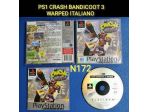 PS1 CRASH BANDICOOT 3 WARPED PAL ITALIANO
