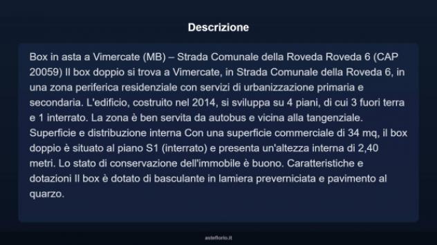 Immobile in asta di 34 m² in vendita a Vimercate - Foto 4
