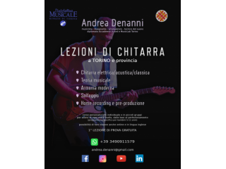 LEZIONI DI CHITARRA a Torino