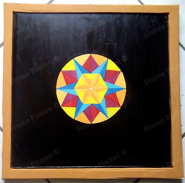 Quadro di Simone Piazzesi - ROS'ARCANA (2025)