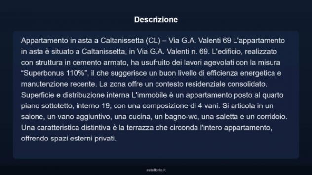Immobile in asta di 60 m² in vendita a Caltanissetta - Foto 3