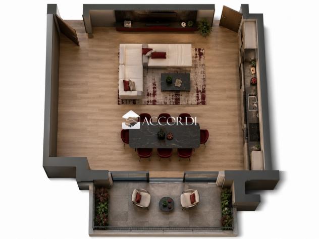 APPARTAMENTO di 4 vani e di 110 mq (TREVIGNANO) rif. PE9 - Foto 2