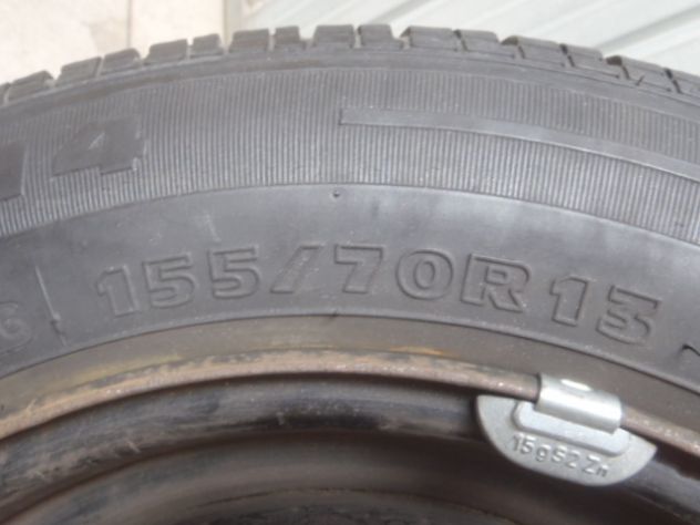 Pneumatico con cerchio 155/70 r13 (gomma di scorta) - Foto 5