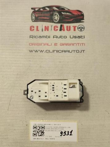 PULSANTIERA ANTERIORE SINISTRA TOYOTA Yaris Serie 192926 989-018D (0811) - Foto 3