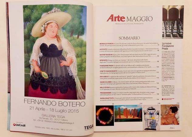 Rivista Arte numero 501 Editoriale Giorgio Mondadori, maggio 2015 - Foto 3
