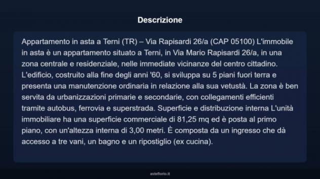 Immobile in asta di 81 m² in vendita a Terni - Foto 16