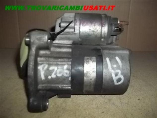 MOTORINO AVVIAMENTO P.206 1.1BENZ.  Parti elettriche  Impianto elettrico  Elettrico motore   CITROEN - BERLINGO 5 posti - 01-12-2002 - 01-04-2008, CIT