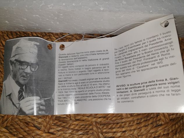 Statuette Angioletti di Arnaldo Giannelli NUOVI - Foto 5