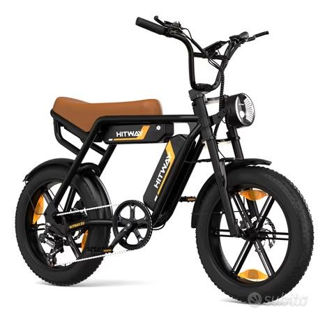 FAT BIKE HITWAY BK29S DOPPIA BATTERIA NUOVO - Foto 2