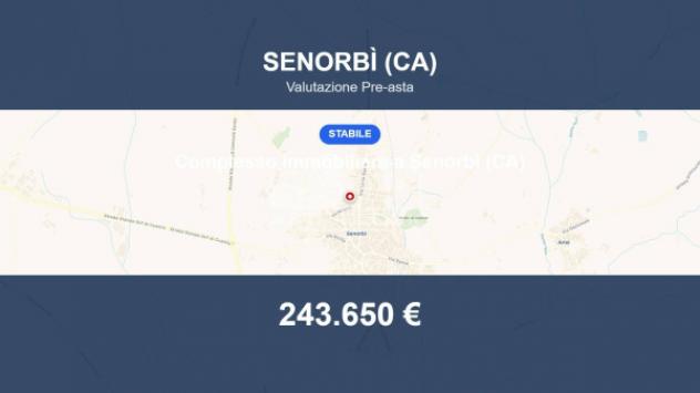 Immobile in asta di 400 m² in vendita a Senorbì
