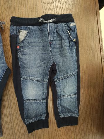 Vestiti 12 18 mesi OVS Fagottino 2 jeans 1 pantalone 1 polo manica lunga - Foto 7